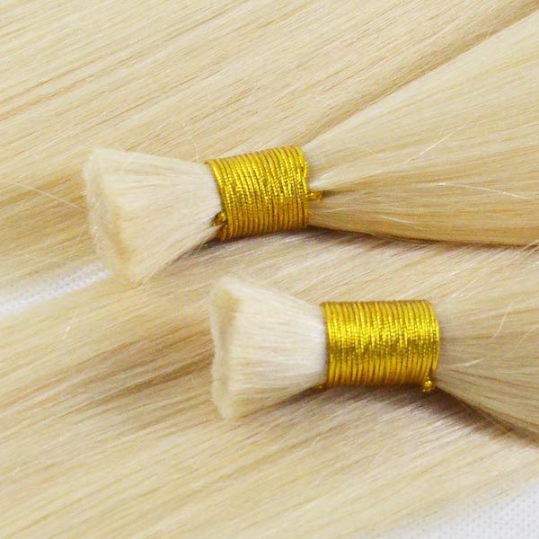 Indian Silk Straight Remy hair bulk Grade human hair YL209
